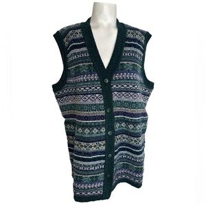 L.L. Bean | L.L. Bean Vintage Wool Sweater Vest Made in USA